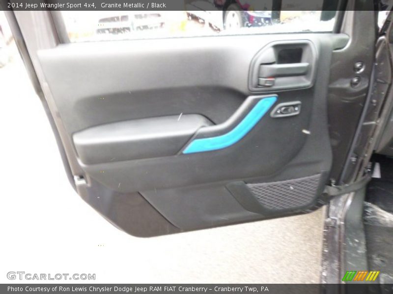 Granite Metallic / Black 2014 Jeep Wrangler Sport 4x4
