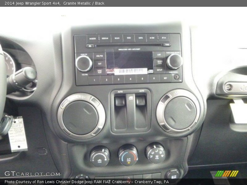 Granite Metallic / Black 2014 Jeep Wrangler Sport 4x4