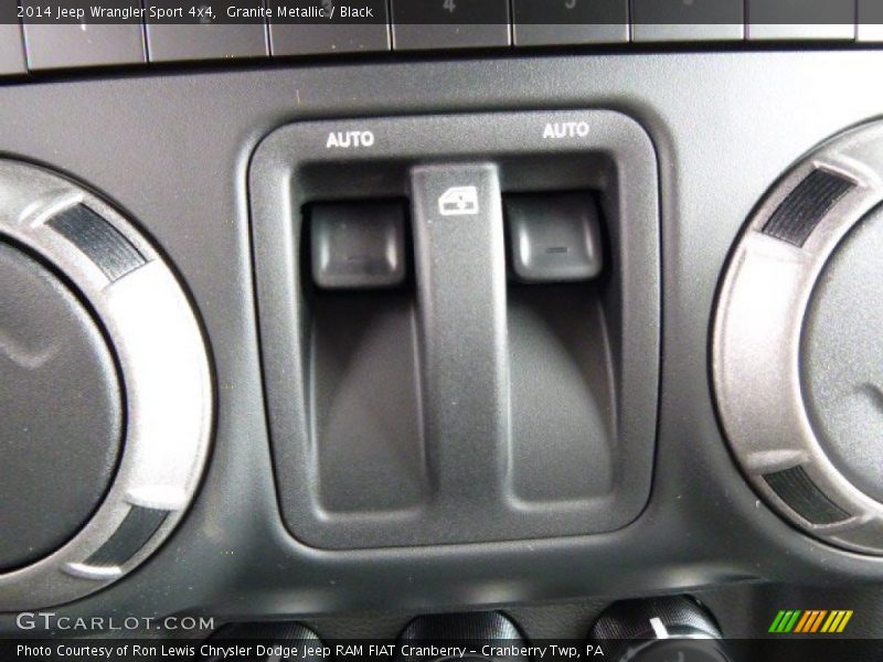 Granite Metallic / Black 2014 Jeep Wrangler Sport 4x4
