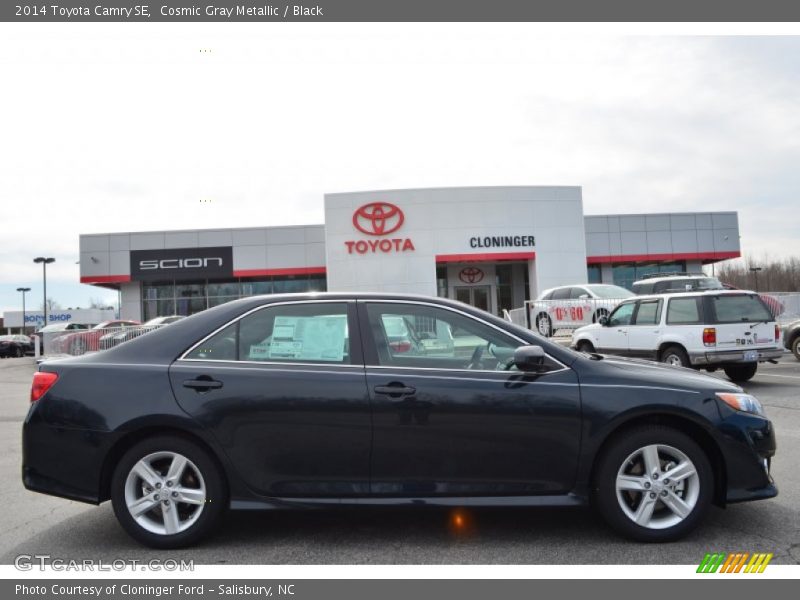 Cosmic Gray Metallic / Black 2014 Toyota Camry SE