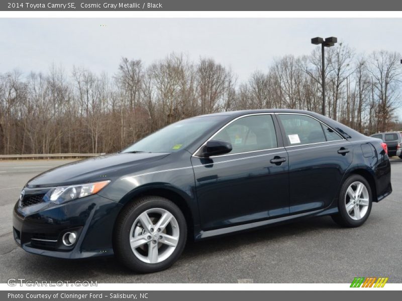 Cosmic Gray Metallic / Black 2014 Toyota Camry SE
