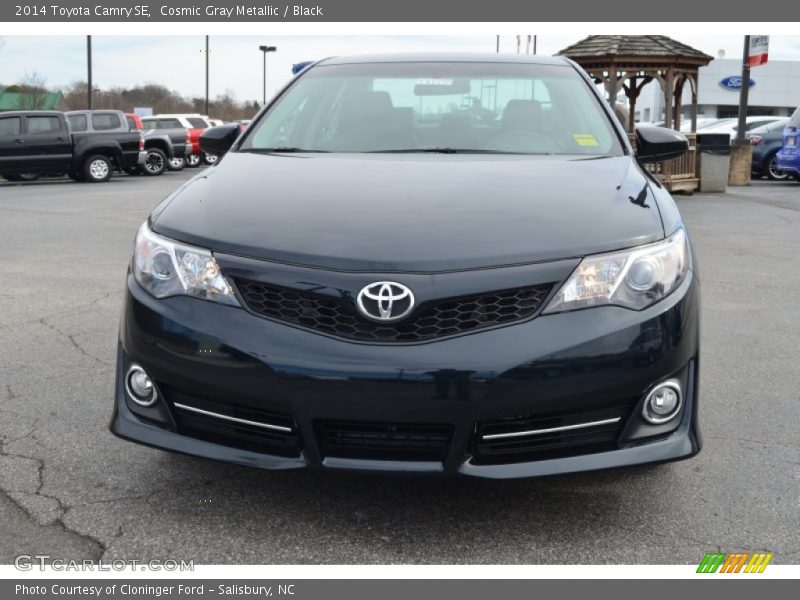 Cosmic Gray Metallic / Black 2014 Toyota Camry SE