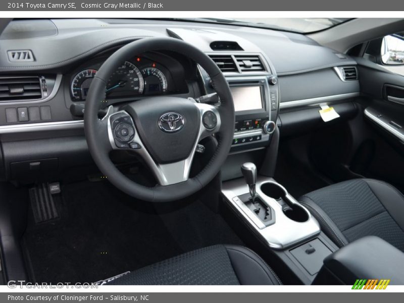 Cosmic Gray Metallic / Black 2014 Toyota Camry SE