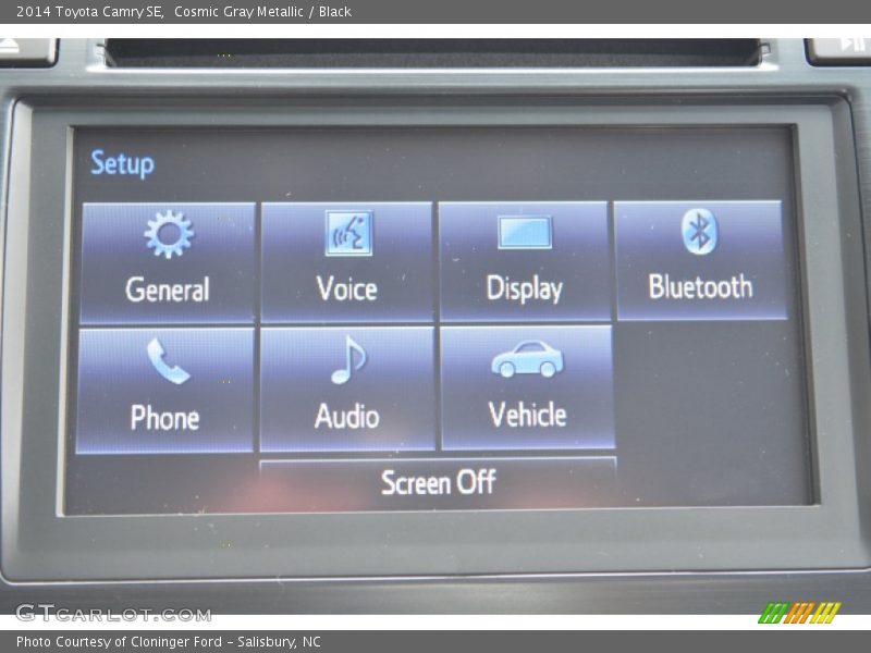 Cosmic Gray Metallic / Black 2014 Toyota Camry SE