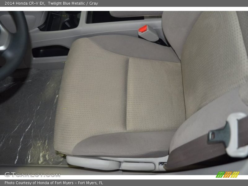 Twilight Blue Metallic / Gray 2014 Honda CR-V EX