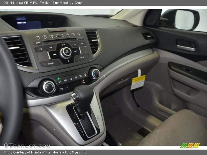 Twilight Blue Metallic / Gray 2014 Honda CR-V EX