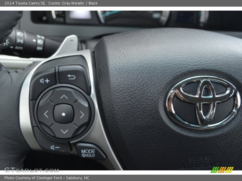 Cosmic Gray Metallic / Black 2014 Toyota Camry SE