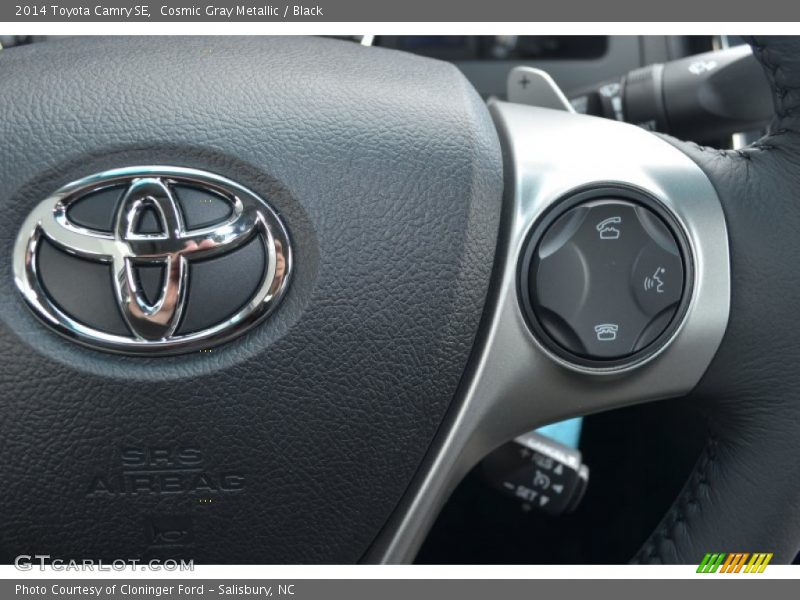 Cosmic Gray Metallic / Black 2014 Toyota Camry SE
