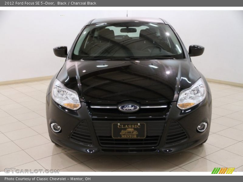 Black / Charcoal Black 2012 Ford Focus SE 5-Door