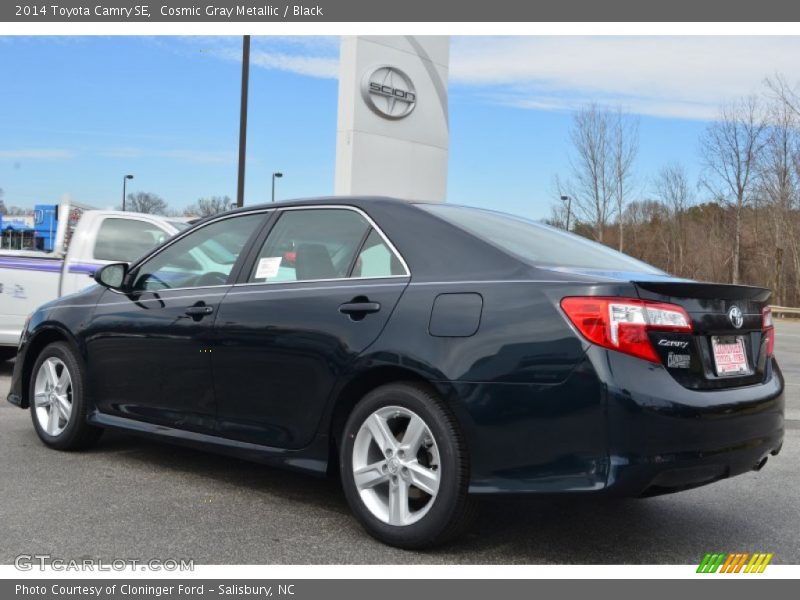 Cosmic Gray Metallic / Black 2014 Toyota Camry SE