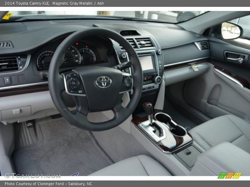 Magnetic Gray Metallic / Ash 2014 Toyota Camry XLE
