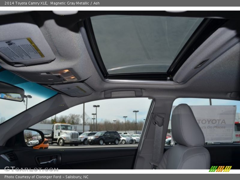 Magnetic Gray Metallic / Ash 2014 Toyota Camry XLE