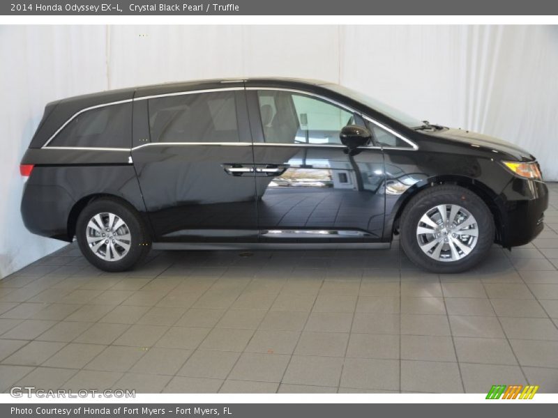 Crystal Black Pearl / Truffle 2014 Honda Odyssey EX-L