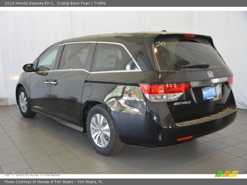 Crystal Black Pearl / Truffle 2014 Honda Odyssey EX-L