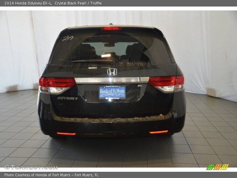 Crystal Black Pearl / Truffle 2014 Honda Odyssey EX-L