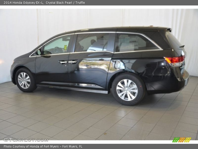 Crystal Black Pearl / Truffle 2014 Honda Odyssey EX-L