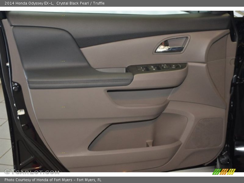 Crystal Black Pearl / Truffle 2014 Honda Odyssey EX-L