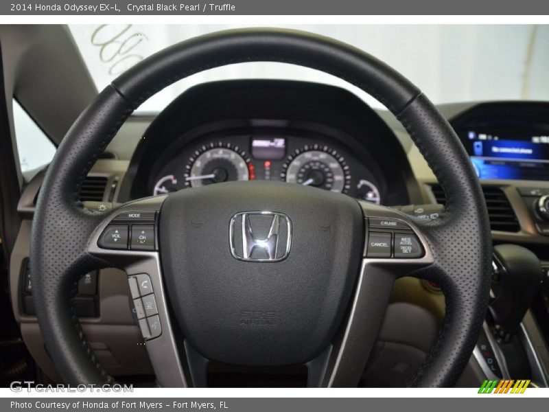Crystal Black Pearl / Truffle 2014 Honda Odyssey EX-L