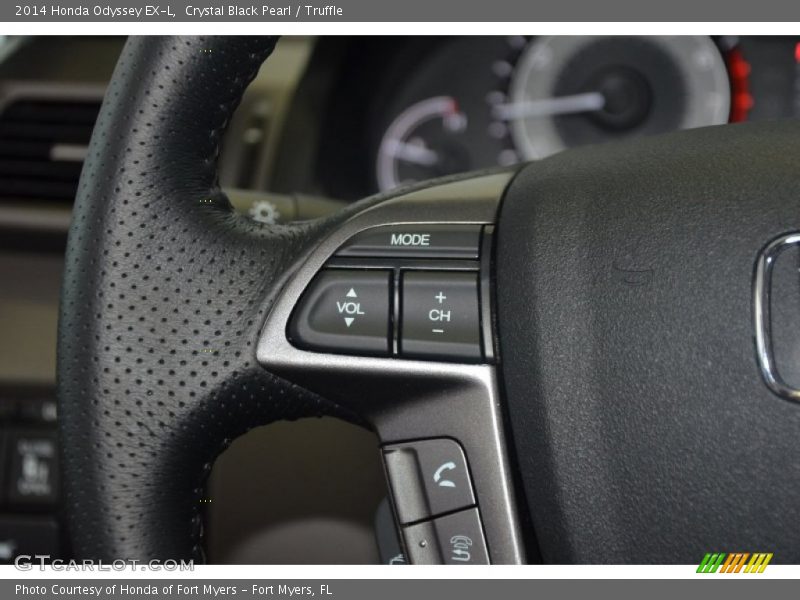 Crystal Black Pearl / Truffle 2014 Honda Odyssey EX-L