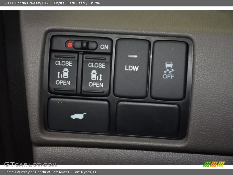Crystal Black Pearl / Truffle 2014 Honda Odyssey EX-L