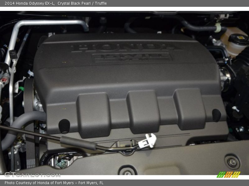 Crystal Black Pearl / Truffle 2014 Honda Odyssey EX-L