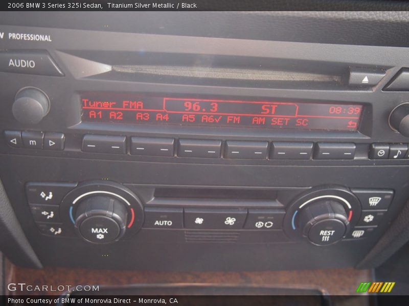 Titanium Silver Metallic / Black 2006 BMW 3 Series 325i Sedan