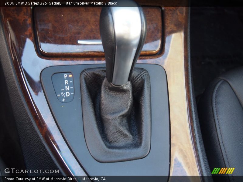 Titanium Silver Metallic / Black 2006 BMW 3 Series 325i Sedan