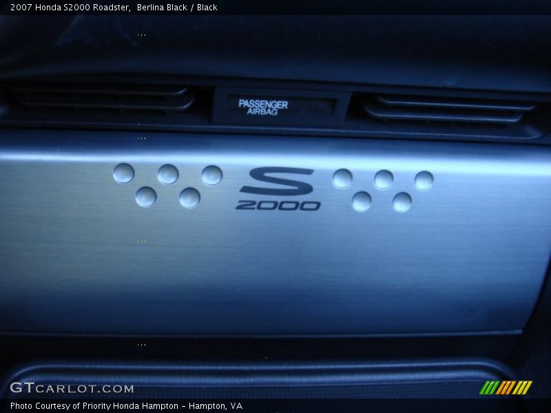 Berlina Black / Black 2007 Honda S2000 Roadster