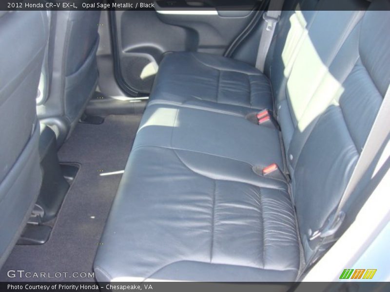 Opal Sage Metallic / Black 2012 Honda CR-V EX-L