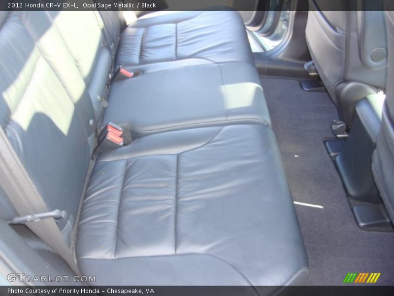 Opal Sage Metallic / Black 2012 Honda CR-V EX-L