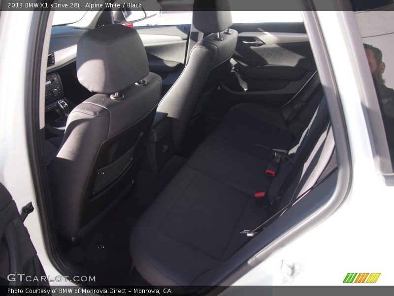 Alpine White / Black 2013 BMW X1 sDrive 28i