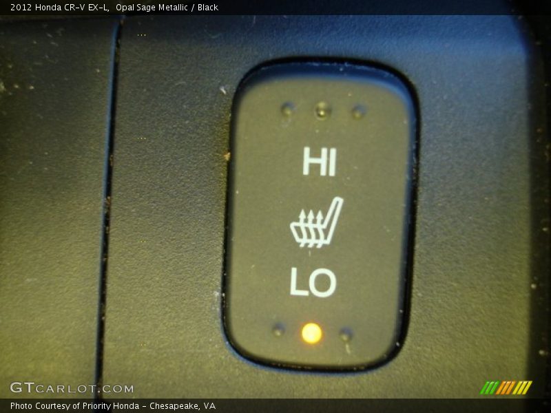 Opal Sage Metallic / Black 2012 Honda CR-V EX-L