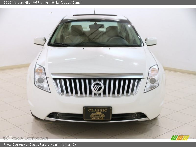 White Suede / Camel 2010 Mercury Milan V6 Premier