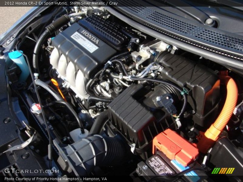  2012 CR-Z EX Sport Hybrid Engine - 1.5 Liter SOHC 16-Valve i-VTEC 4 Cylinder IMA Gasoline/Electric Hybrid