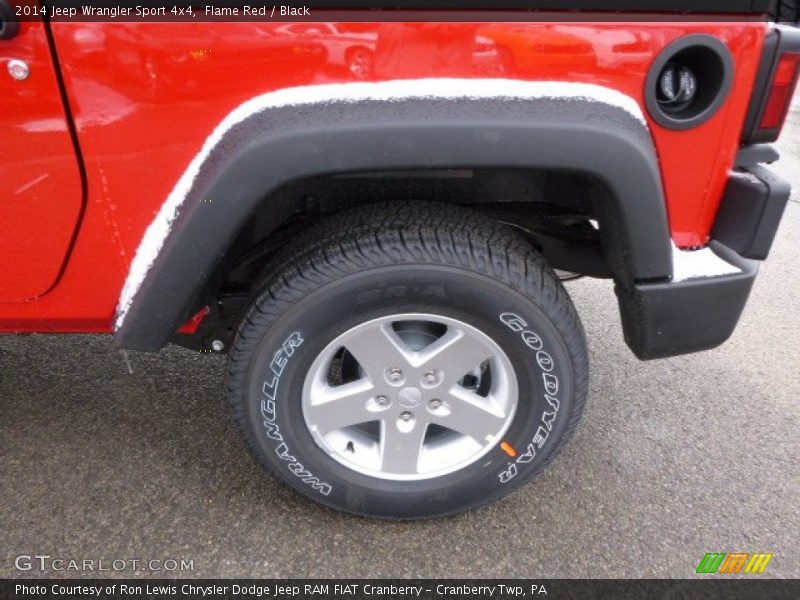 Flame Red / Black 2014 Jeep Wrangler Sport 4x4