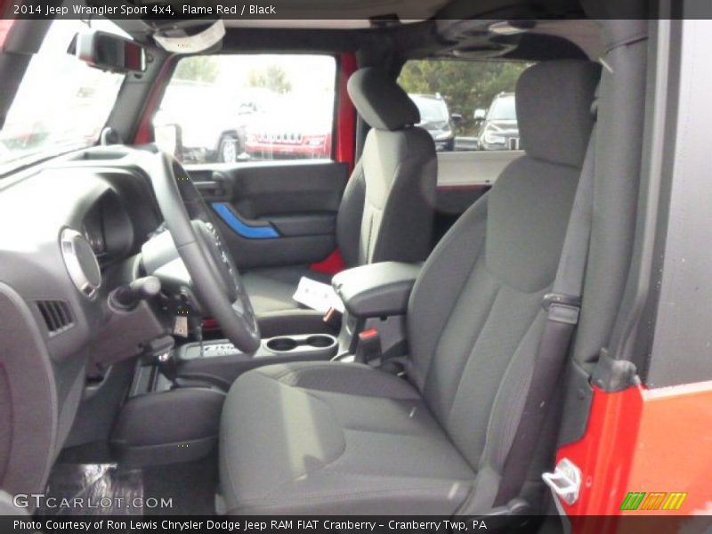 Flame Red / Black 2014 Jeep Wrangler Sport 4x4