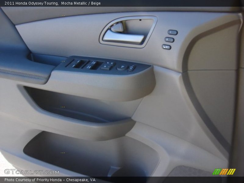 Mocha Metallic / Beige 2011 Honda Odyssey Touring