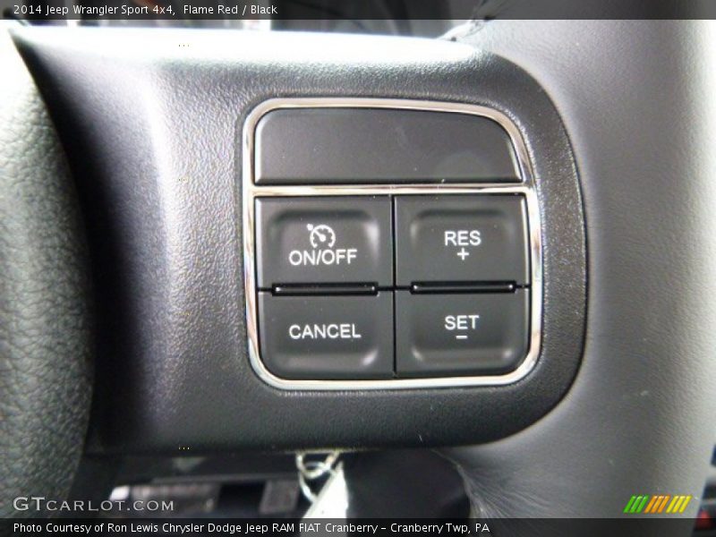 Flame Red / Black 2014 Jeep Wrangler Sport 4x4