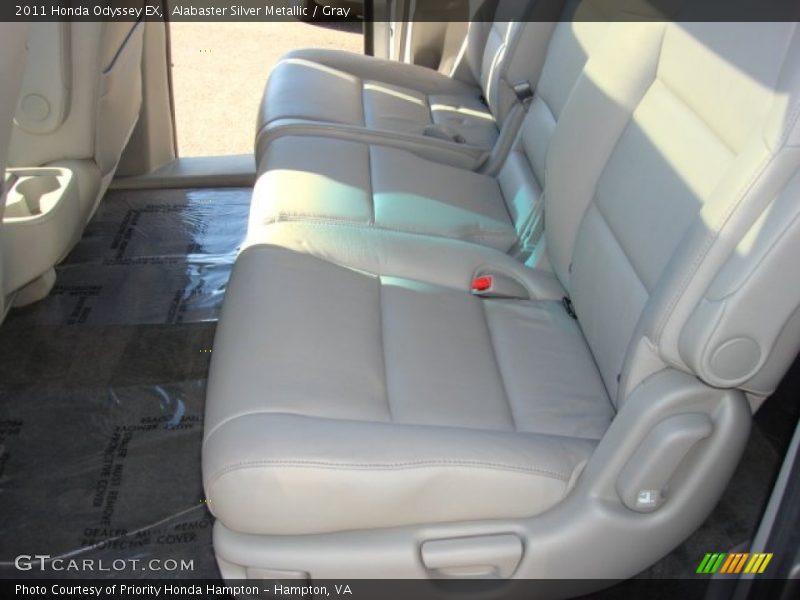 Alabaster Silver Metallic / Gray 2011 Honda Odyssey EX