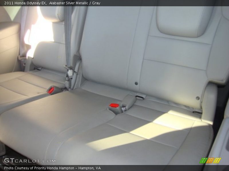 Alabaster Silver Metallic / Gray 2011 Honda Odyssey EX