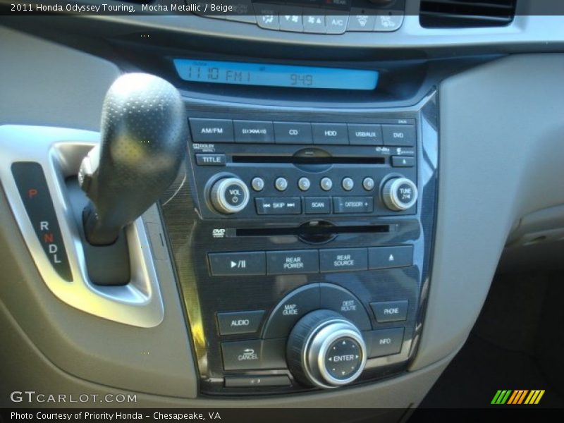 Mocha Metallic / Beige 2011 Honda Odyssey Touring