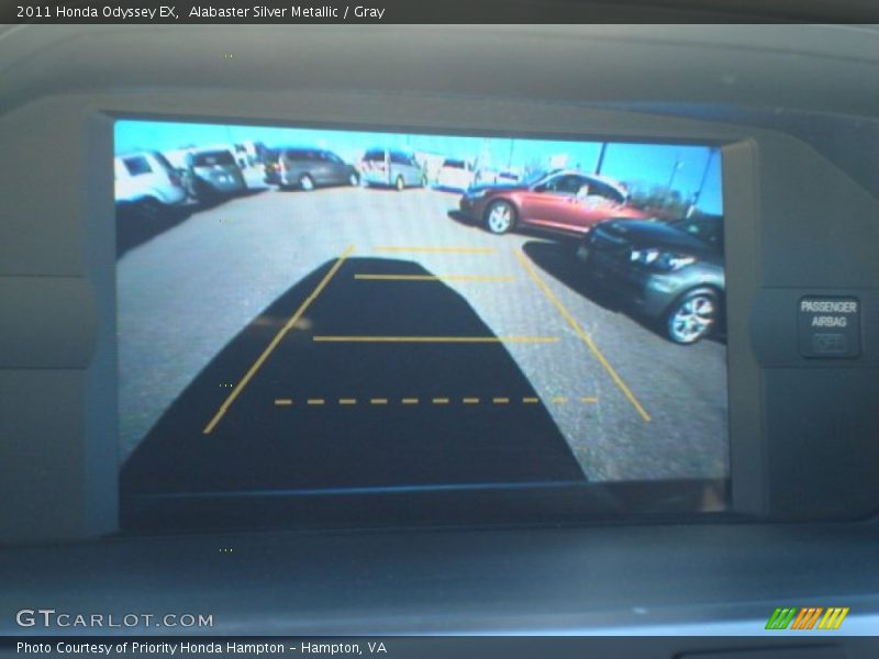 Alabaster Silver Metallic / Gray 2011 Honda Odyssey EX