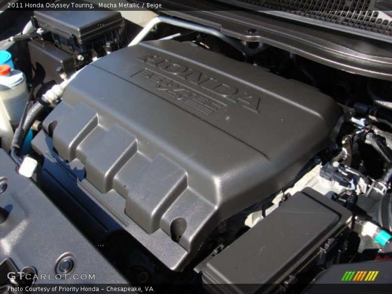 Mocha Metallic / Beige 2011 Honda Odyssey Touring