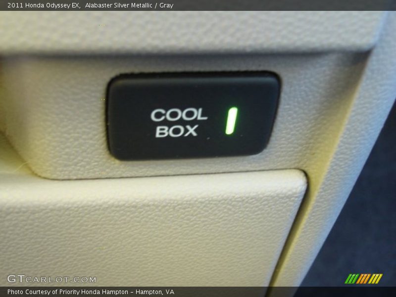 Alabaster Silver Metallic / Gray 2011 Honda Odyssey EX