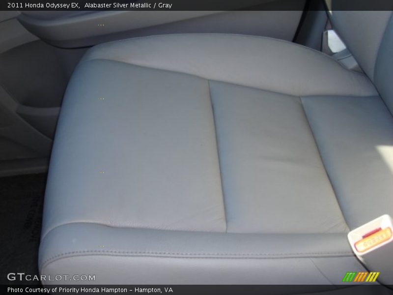 Alabaster Silver Metallic / Gray 2011 Honda Odyssey EX