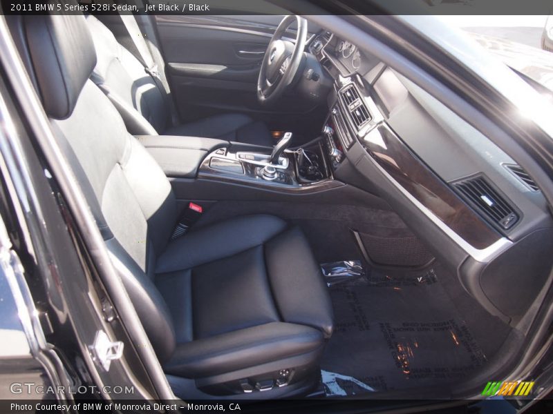 Jet Black / Black 2011 BMW 5 Series 528i Sedan