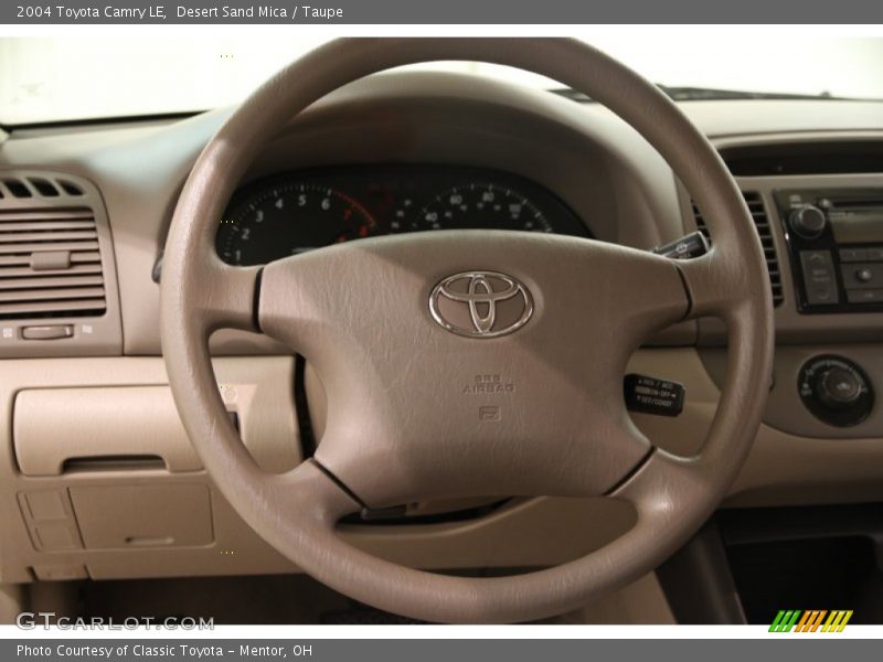 Desert Sand Mica / Taupe 2004 Toyota Camry LE