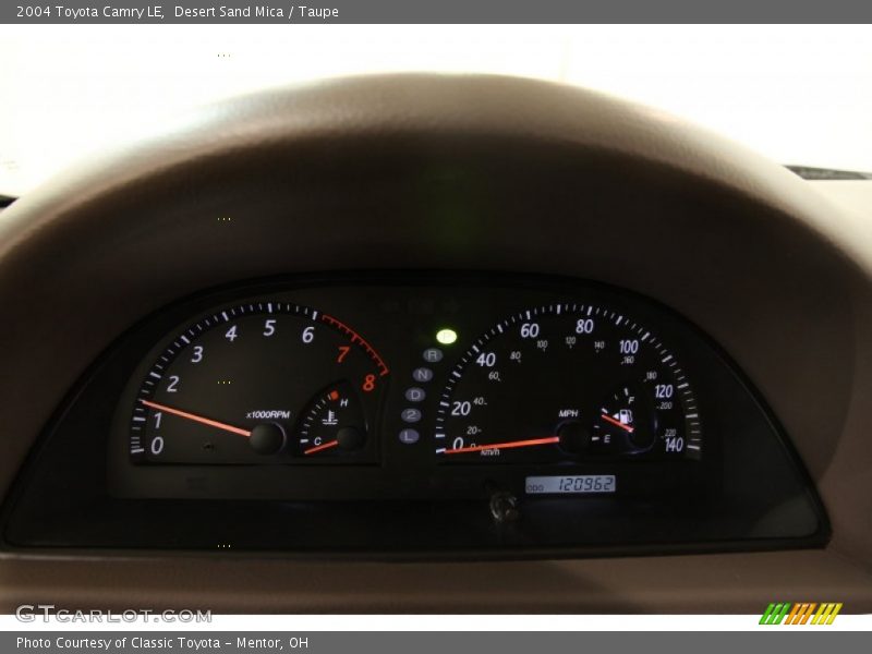 Desert Sand Mica / Taupe 2004 Toyota Camry LE