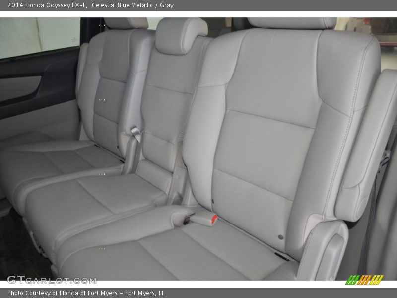 Celestial Blue Metallic / Gray 2014 Honda Odyssey EX-L