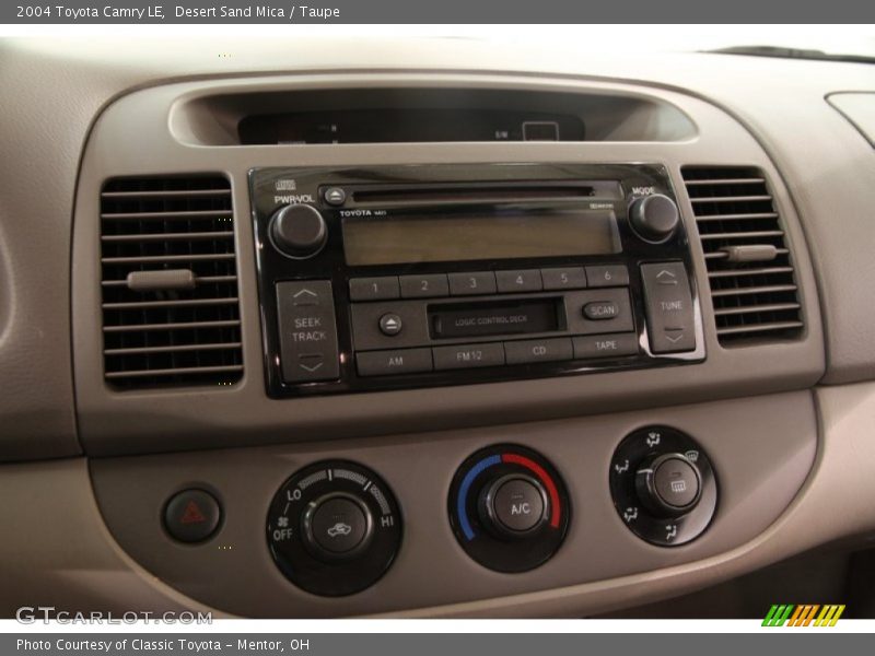 Desert Sand Mica / Taupe 2004 Toyota Camry LE